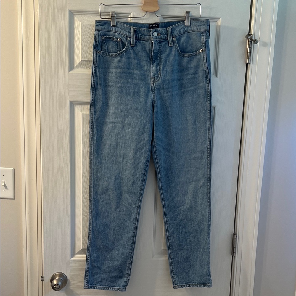 J. Crew High-Rise Light Blue Classic Vintage Straight Jeans